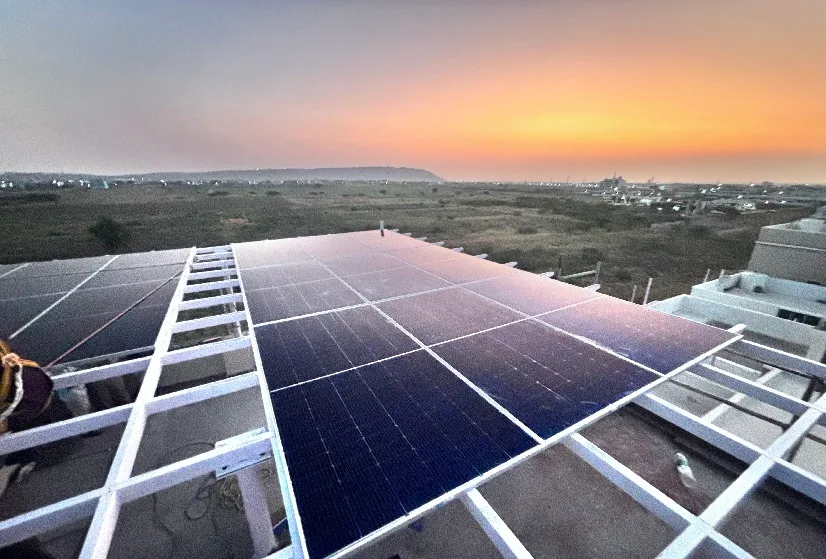 Ampleton commercial solar installation